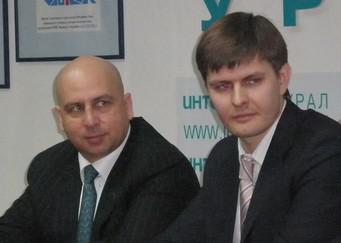 Сергей Лапшин и Ярослав Алексеев (справа)