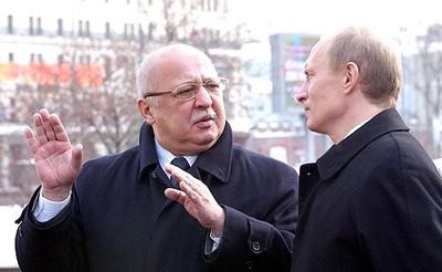 Анатолий Иксанов и Владимир Путин