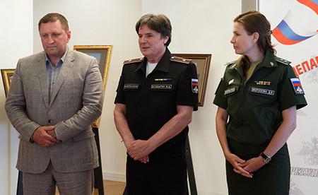 Слева направо: Андрей Соколов, Владимир Буздыган и Дарья Морозова