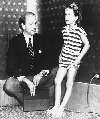 Джо Байден с дочерью Эшли