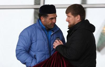 Сайд-Альви Шаптукаев (слева) и Рамзан Кадыров