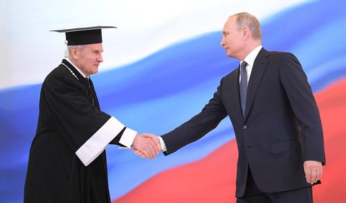 Валерий Зорькин и Владимир Путин