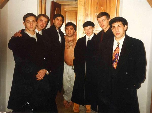 Слева направо: В. Савокин, Г. Войтенко, А. Быков, В. Телятников (бизнесмен), В. Марьясов, В. Алексеев, С. Исмайлов
