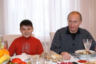 Хамзат Кадыров и Владимир Путин