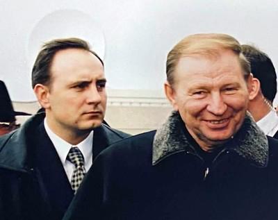 Сергей Кислов (слева) и Леонид Кучма