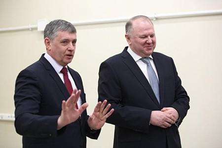 Виктор Кокшаров (слева) и Николай Цуканов
