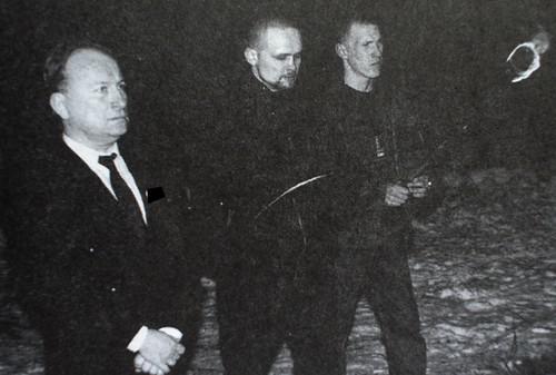 Семен Токмаков (в центре) и Александр Сухаревский (справа)