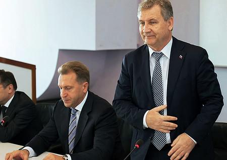 Игорь Шувалов (слева) и Григорий Ивлиев