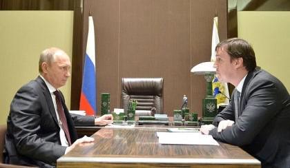 Владимир Путин и Андрей Патрушев