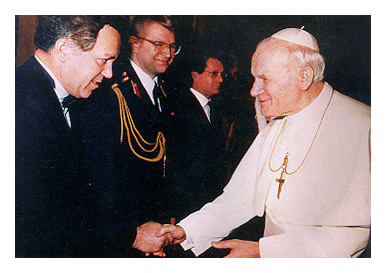 Иосиф Кобзон и Папа Римский